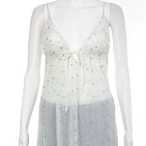 Sexy nighty with embroidery